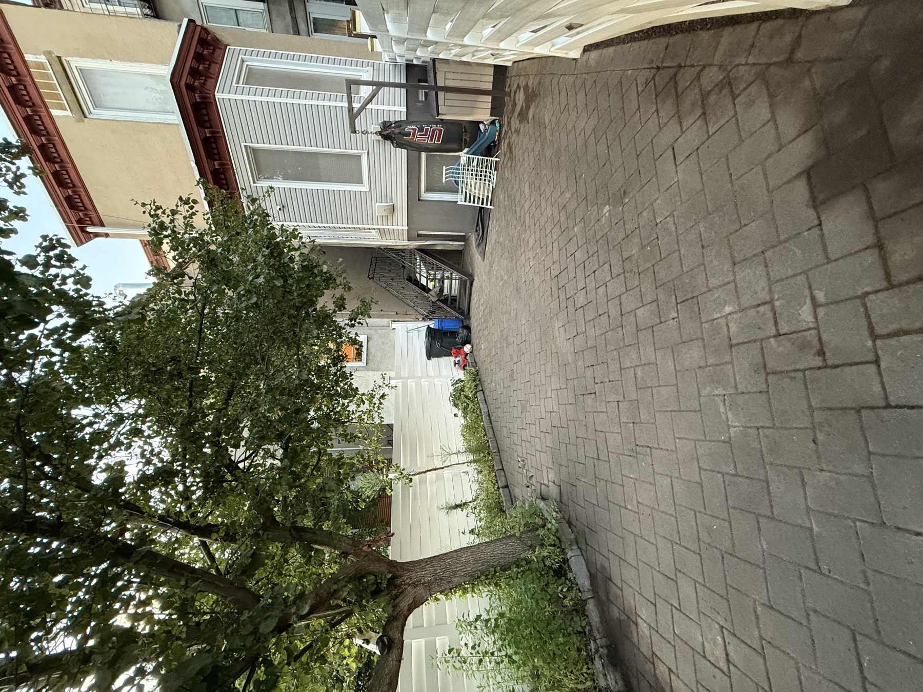 Jersey City yard after cleanup